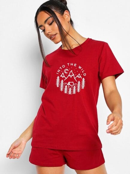 into the wild women tshirt