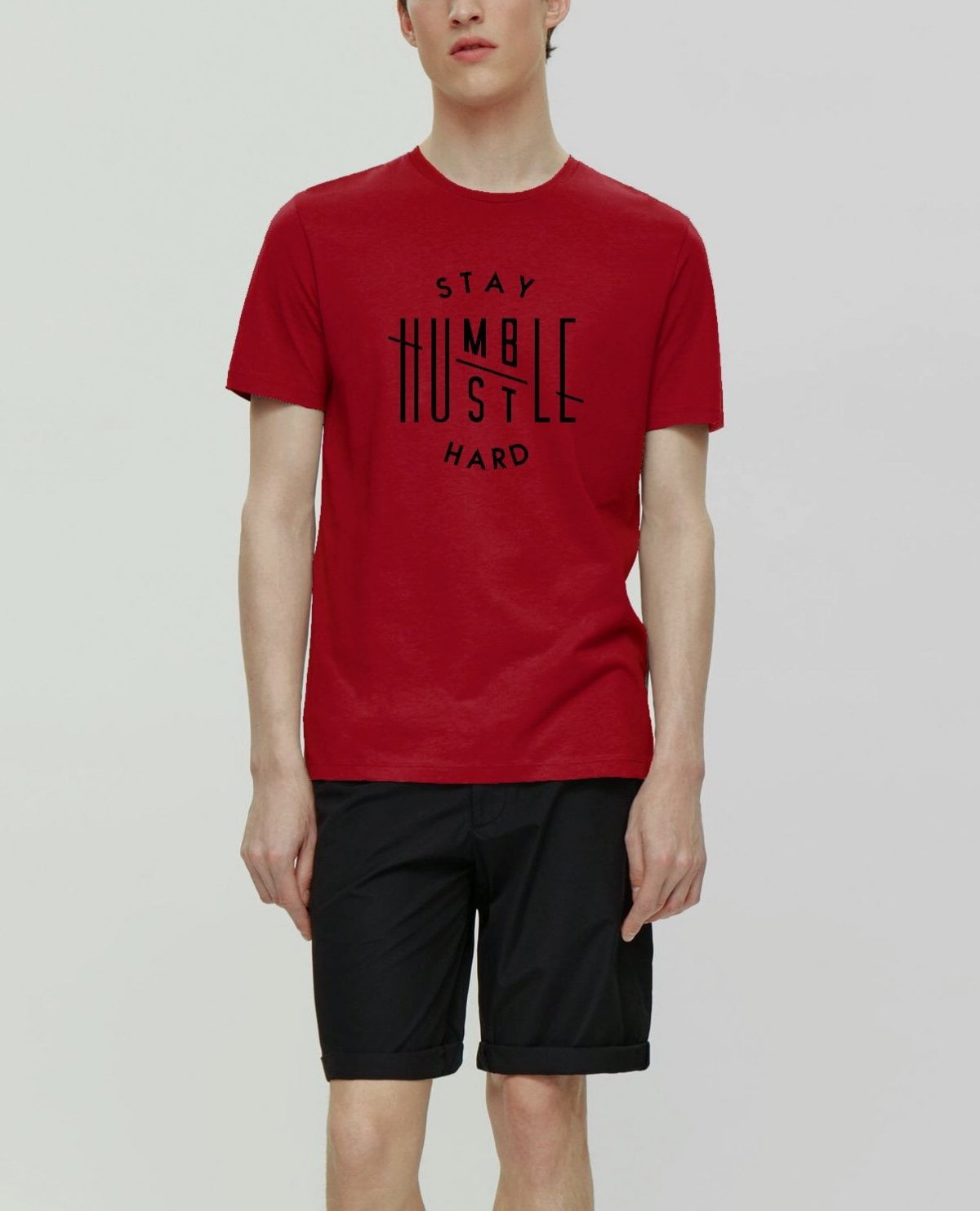 Stay humble half sleeve tshirt
