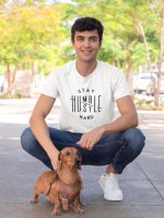 Stay humble white tshirt