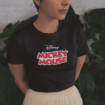 Mickey Mouse black tshirt