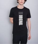 Be original black half sleeve tshirt