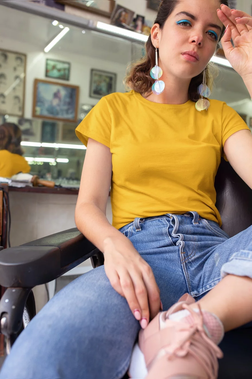 Mustard women tshirt