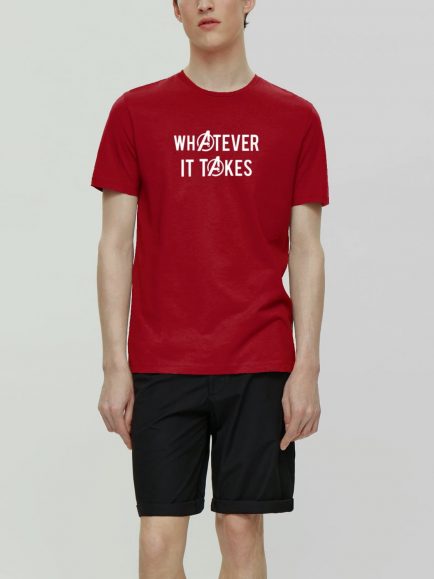 Whatever it takes avenger half sleeve tshirt