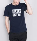 Never give up tshirt - Image 3