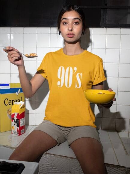 90's Mustard Women Tshirt