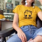 I’m groot mustard tshirt