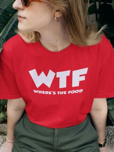 WTF red tshirt