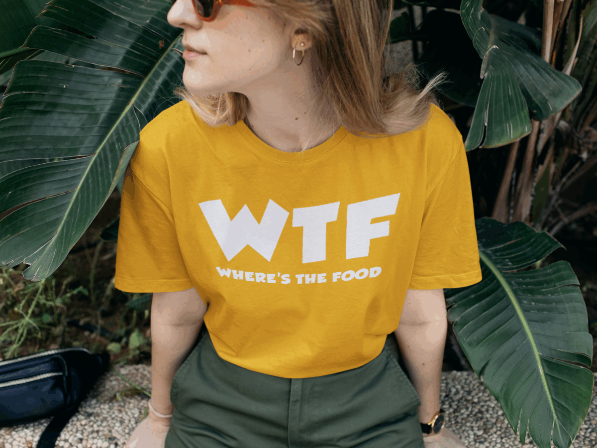 WTF Red/Mustard Women T-shirt - Image 2