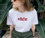 Chic White Women T-shirt