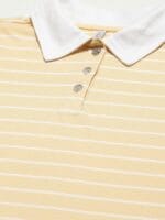 T-Shirt Dress - Striped Yellow - Image 4