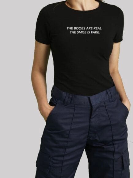 Boobs Are Real Women Tshirt