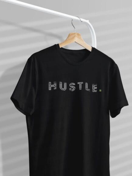 Hustle Black T shirt