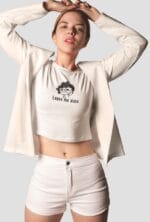 Leave Me Alone Crop Top