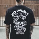 Bad Monday Back Black Men T-shirt
