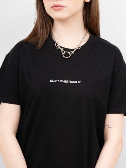 Don't Overthink Black Women T-shirt