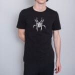 Spiderman Black/ Navy Blue Men T-shirt