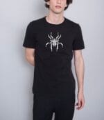 Spiderman Black/ Navy Blue Men T-shirt