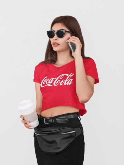 CocaCola Red Crop Top