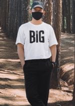 Think Big Men White Tshirt