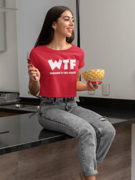 WTF crop top