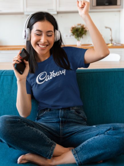 cadbury navy blue tshirt