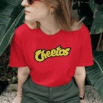 cheetos red women tshirt