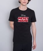 mickey mouse black tshirt