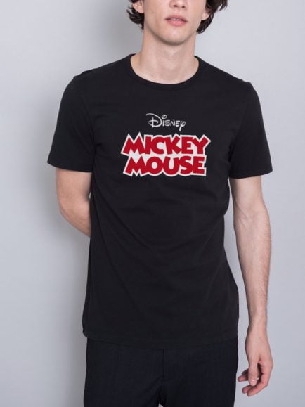 mickey mouse black tshirt