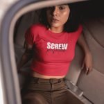 Screw Perfection Red Crop Top