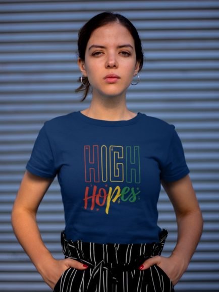 High Hopes Blue Tshirt