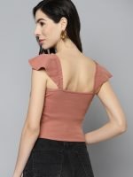 Dusty Pink corset Fib Top - Image 5