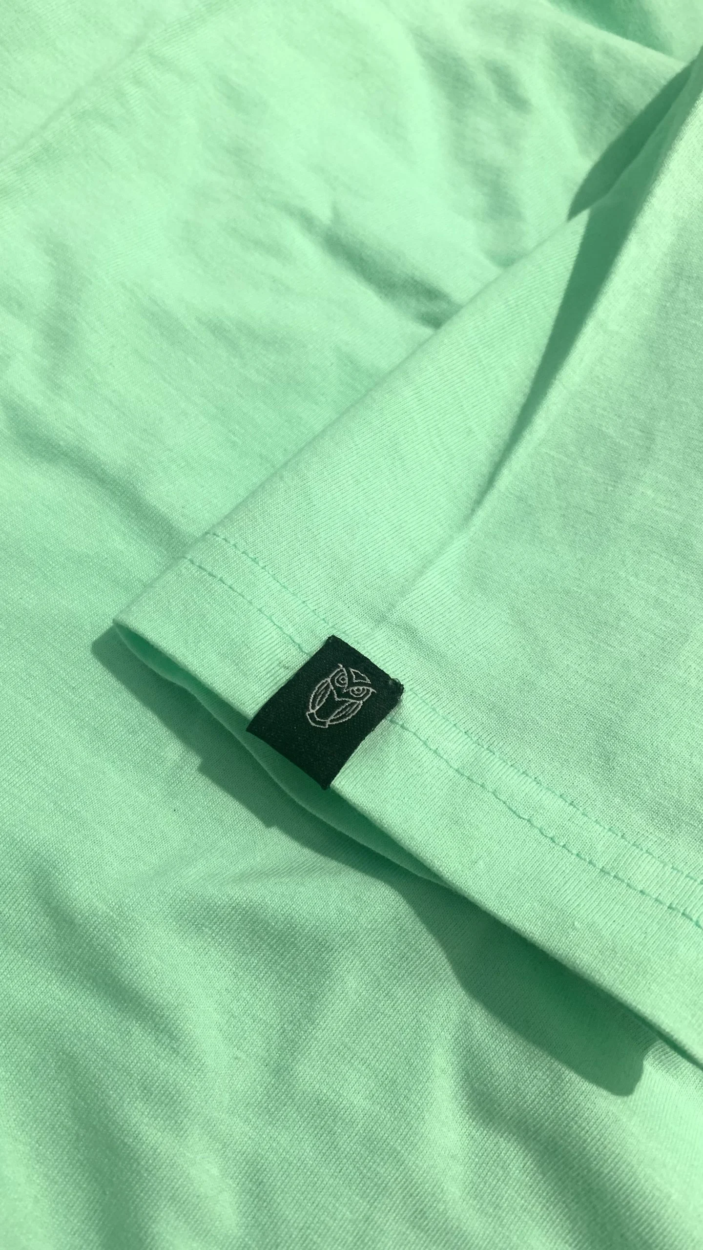 Mint regular fit Crop Top - Image 3