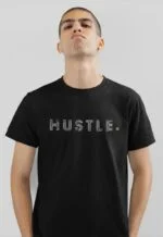 Hustle Black T shirt