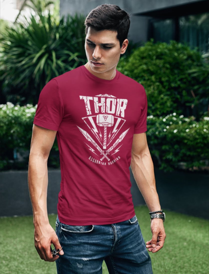 Thor Maroon T shirt