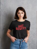 Hot Stuff Black T shirt