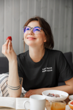 Eat pasta Run fasta T-shirt - Image 2