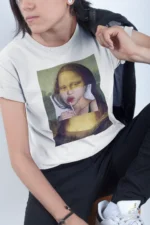 Mona Lisa Women T-shirt - Image 2