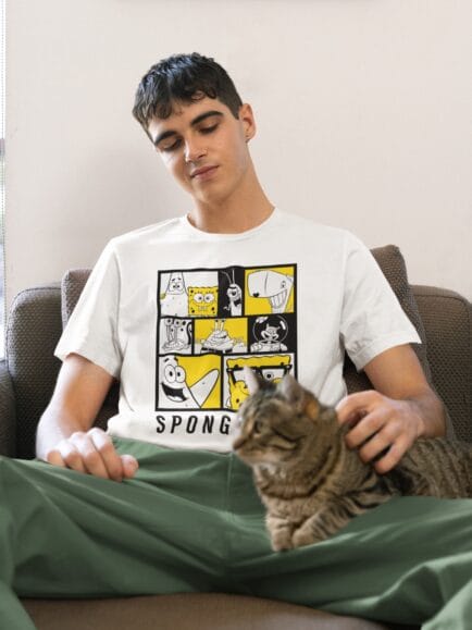 Spongebob White T-shirt