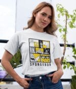 Spongebob Women's White T-shirt