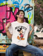 Mickey White T-shirt - Image 2