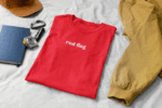 Red flag Unisex T-shirt - Image 5