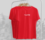 Red flag Unisex T-shirt - Image 2